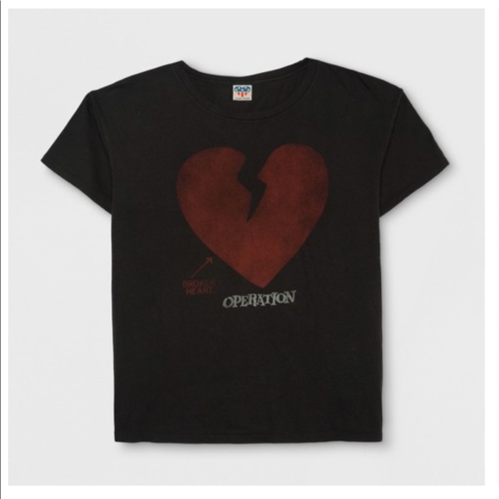 Women’s Junk Food Operation Broken Heart Tee
